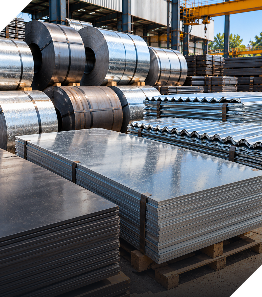 Industrial Sheets - HR, CR, GP & GC Sheets